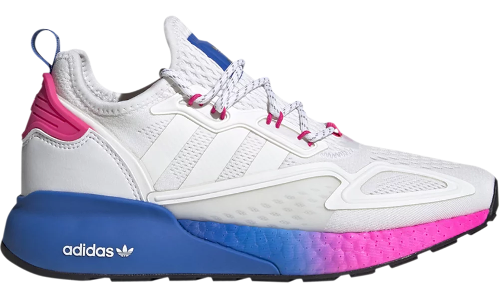 Adidas ZX 2K Boost White Pink Blue